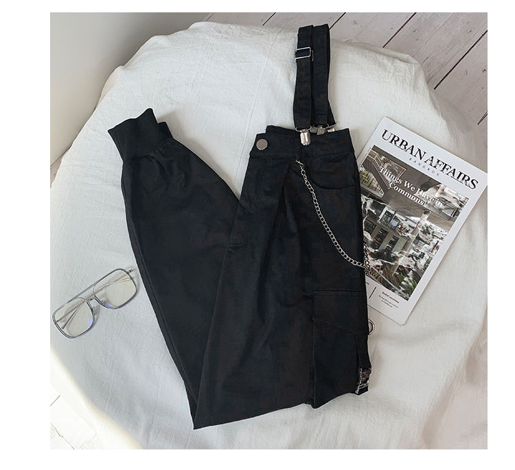 Shira Suspender Cargo Pants YesStyle