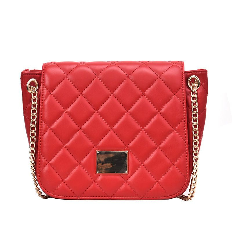 BAGSHOW Quilted Faux Leather Handbag | YesStyle