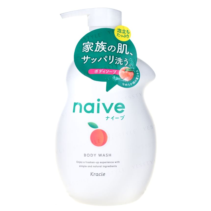 Buy Kracie Naive Body Wash Peach Leaf in Bulk