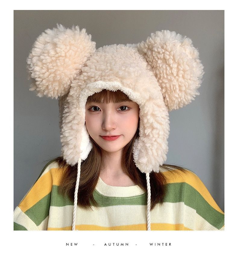bear ear trapper hat
