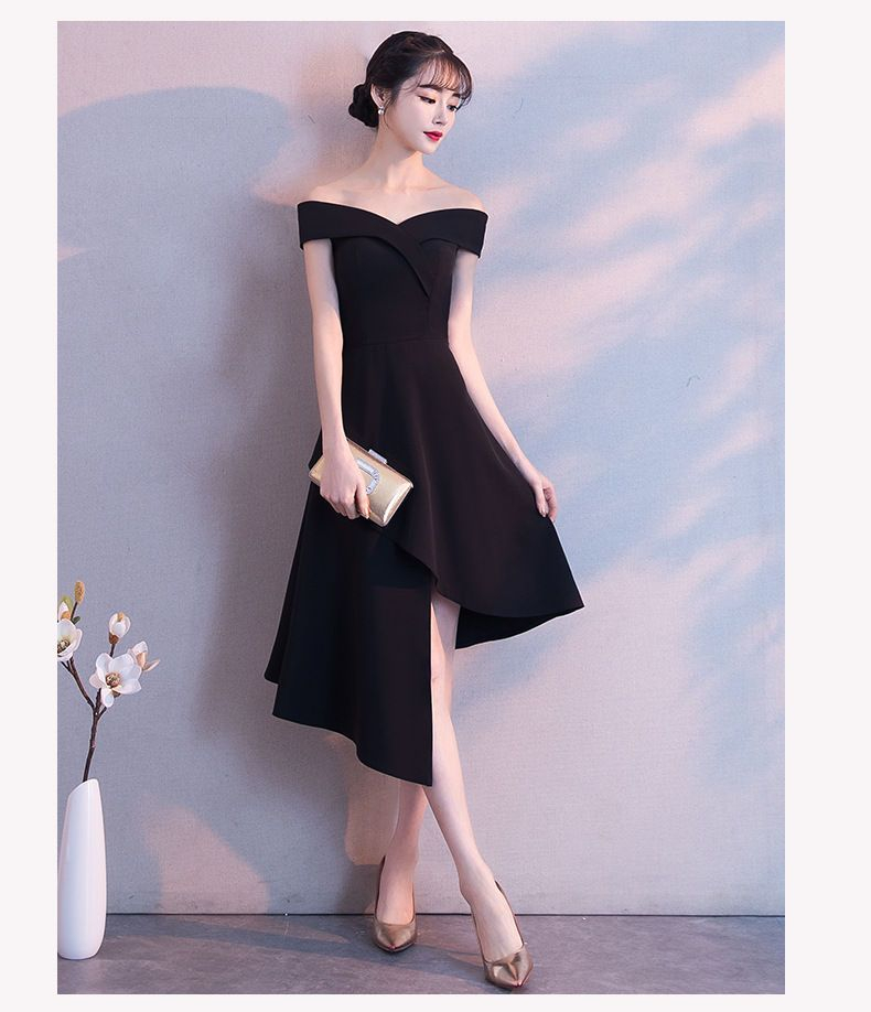 asymmetrical prom dress