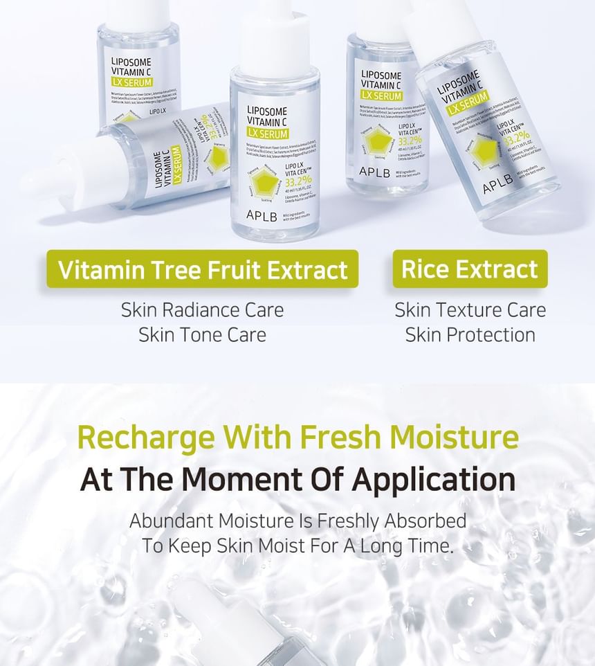 Buy APLB - Liposome Vitamin C LX Serum Set in Bulk |  AsianBeautyWholesale.com