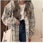 Moon City - Plaid Shirt Jacket | YesStyle