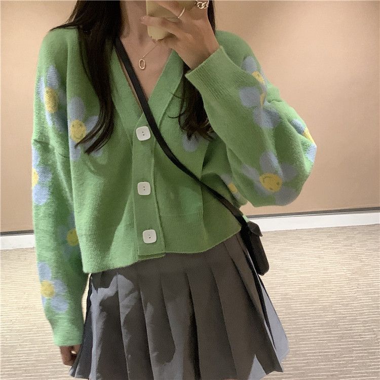 yesstyle flower cardigan