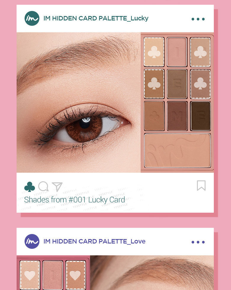 Buy I M Meme I M Hidden Card Palette 3 Types In Bulk Asianbeautywholesale Com