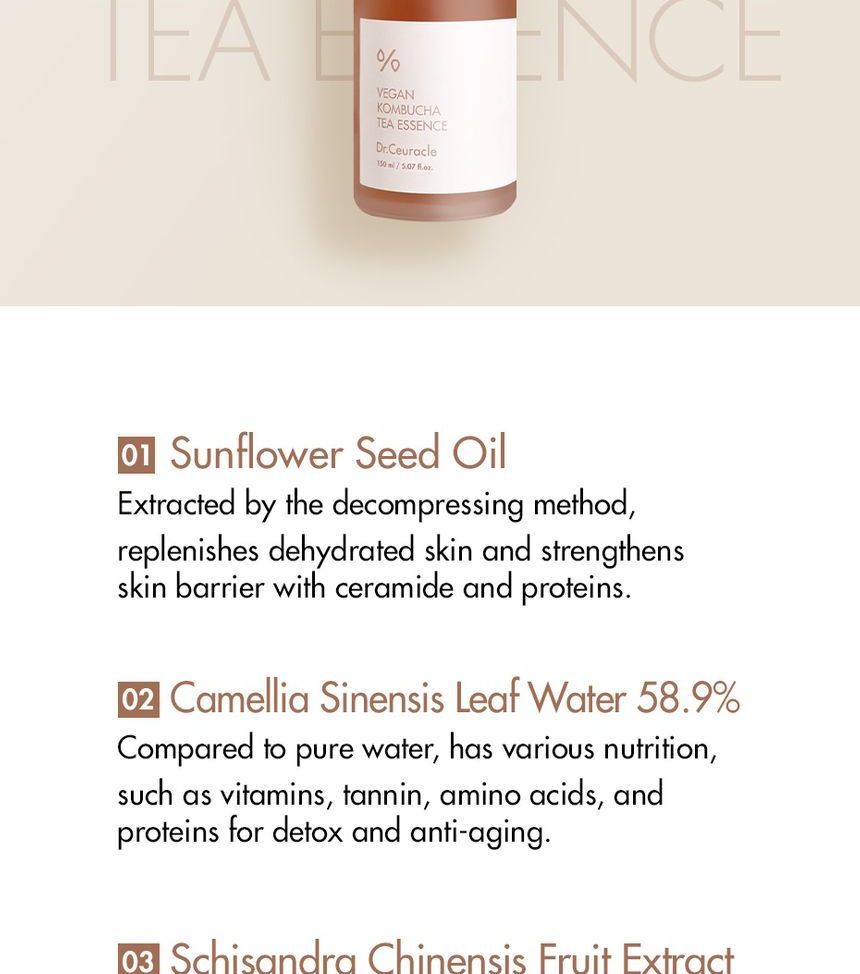 dr ceuracle kombucha essence