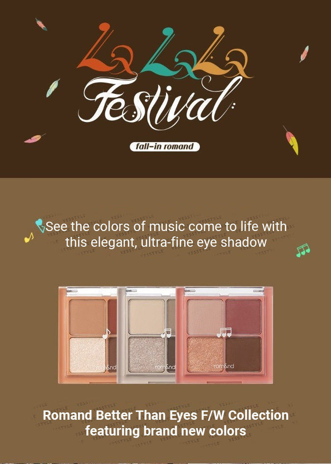 romand Better Than Eyes Music Series - 3 Colors | YesStyle