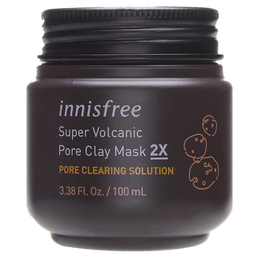 innisfree Super Volcanic Pore Clay Mask 2X 100ml | YesStyle