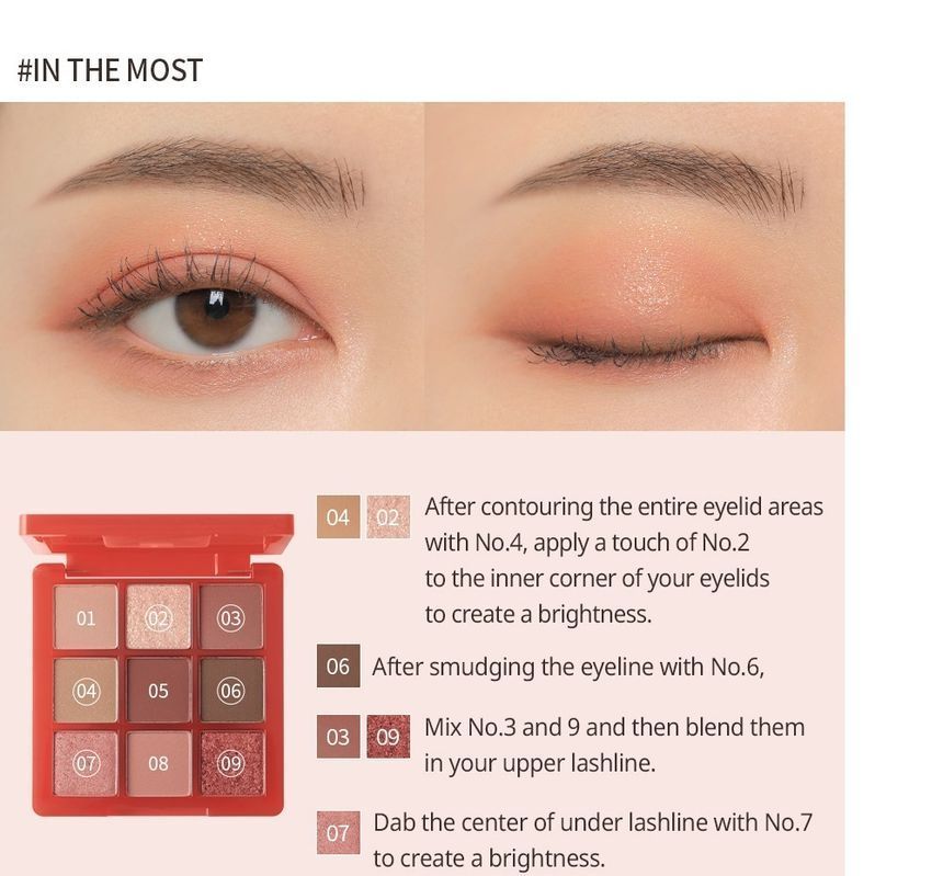 Buy 3CE - Multi Eye Color Palette My Moves Edition #In The Most (x80) (Bulk Box) in Bulk | AsianBeautyWholesale.com