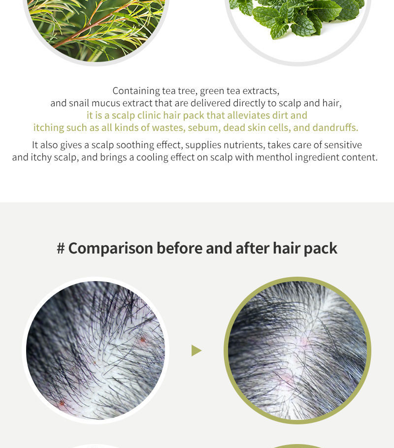 Lador Tea Tree Scalp Clinic Hair Pack | YesStyle