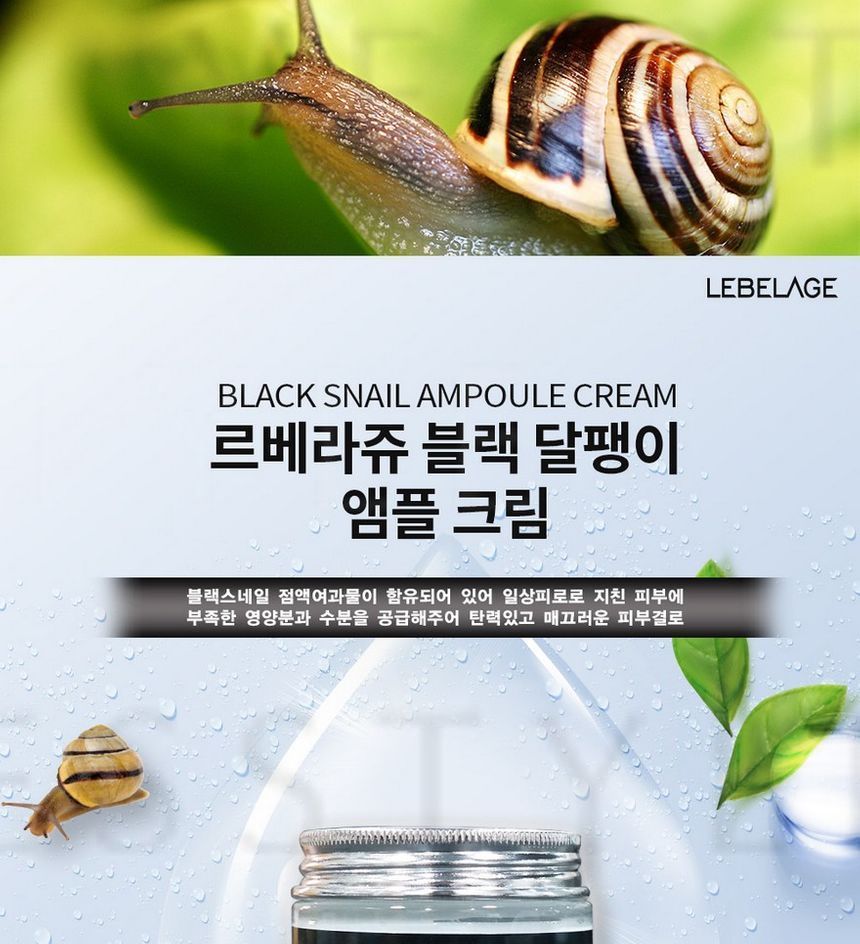 lebelage black snail