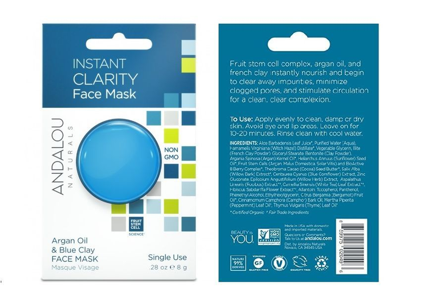 Download Andalou Naturals Facial Mask Pods 6 Types Yesstyle Yellowimages Mockups