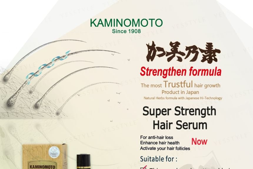 Buy KAMINOMOTO Super Strength Hair Serum Gold in Bulk