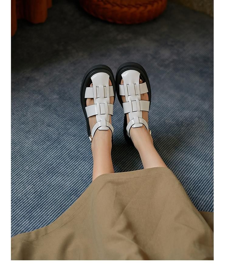 Gimme Plain Platform Sandals | YesStyle