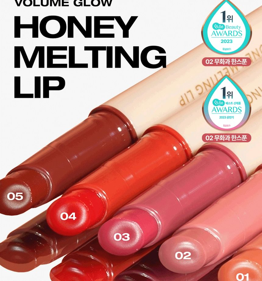 Buy NATURE REPUBLIC Honey Melting Lip 10 Colors (x6) (Bulk Box) in Bulk