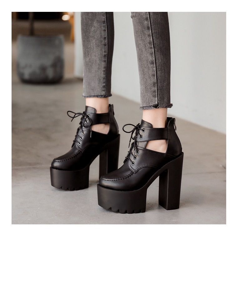 cut out platform boots