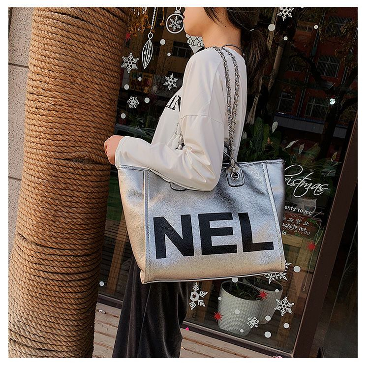 sauledore - 印字仿皮手提包