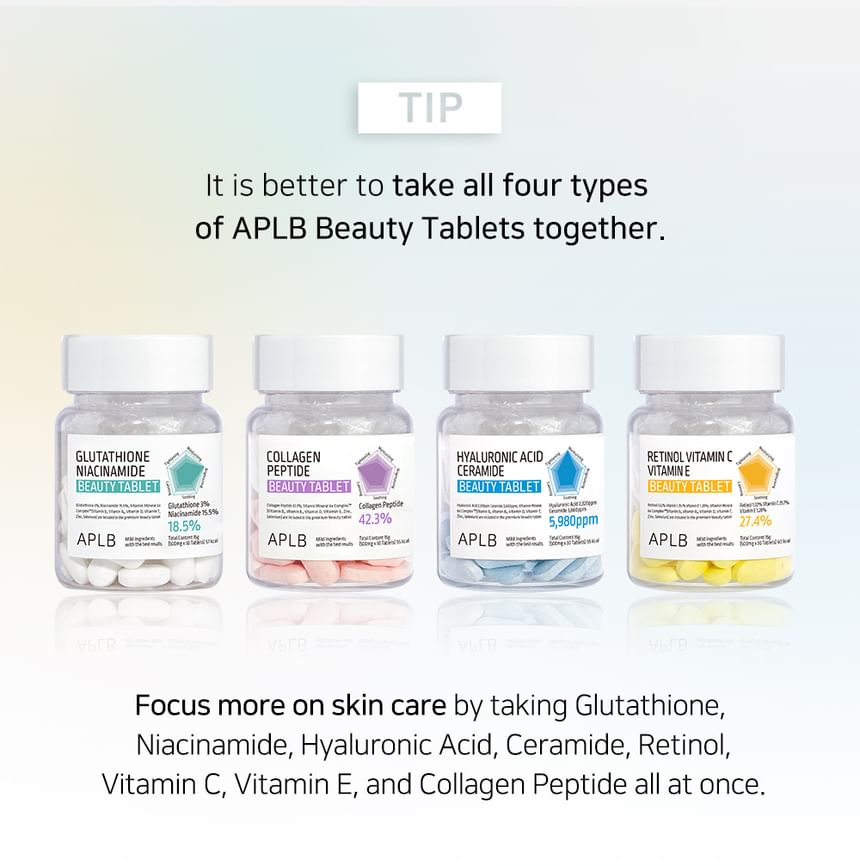 glutathione niacinamide beauty tablet review APLB Glutathione Niacinamide Ampoule Serum