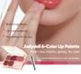 6-Color Multi-Use Lip Palette - 2 Style