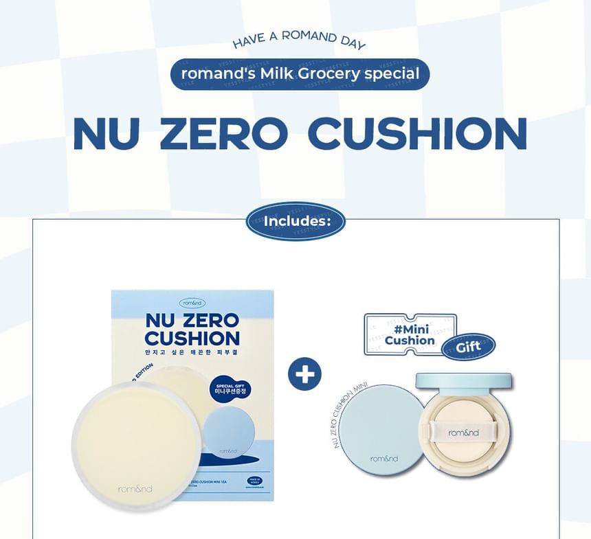 Nu Zero Cushion - Rom&nd US Official