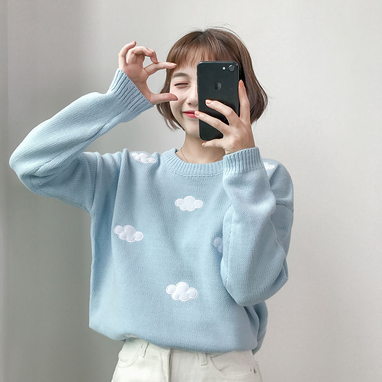Dute - Cloud Sweater | YesStyle