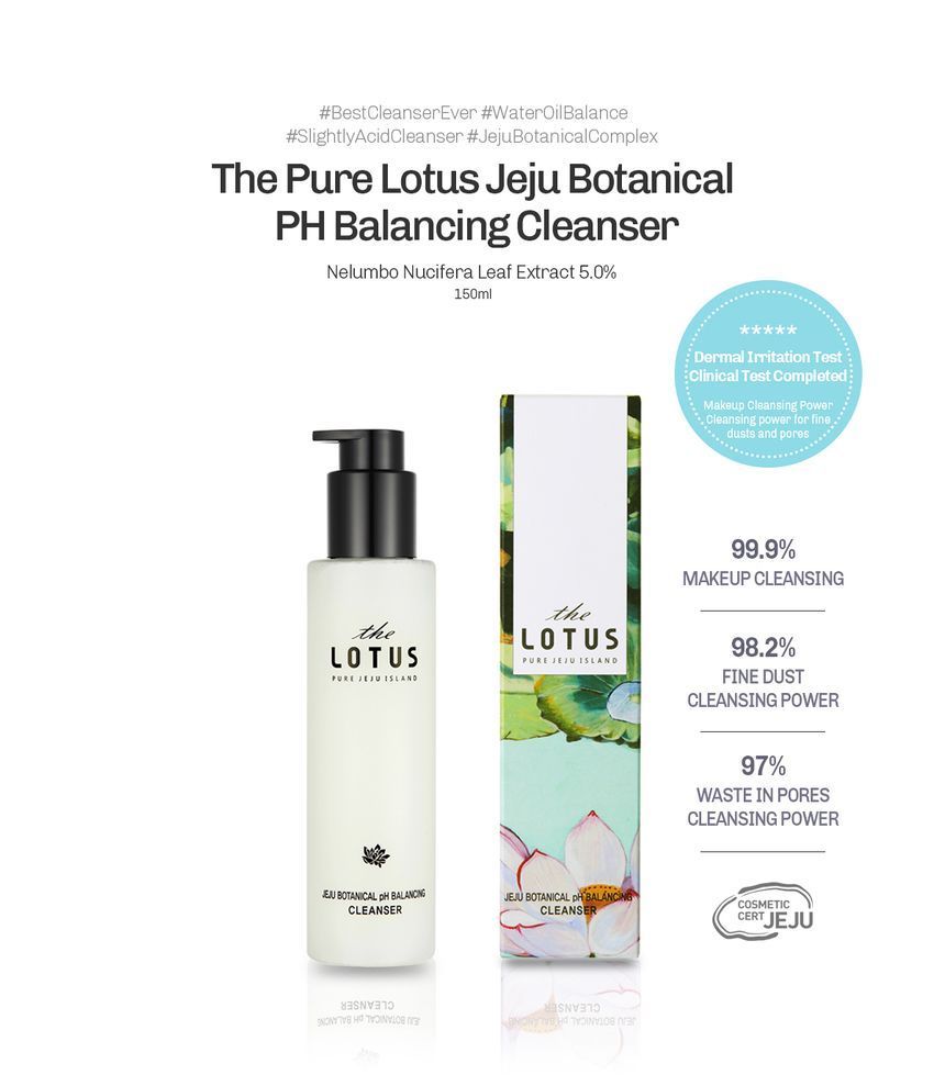 the pure lotus cleanser
