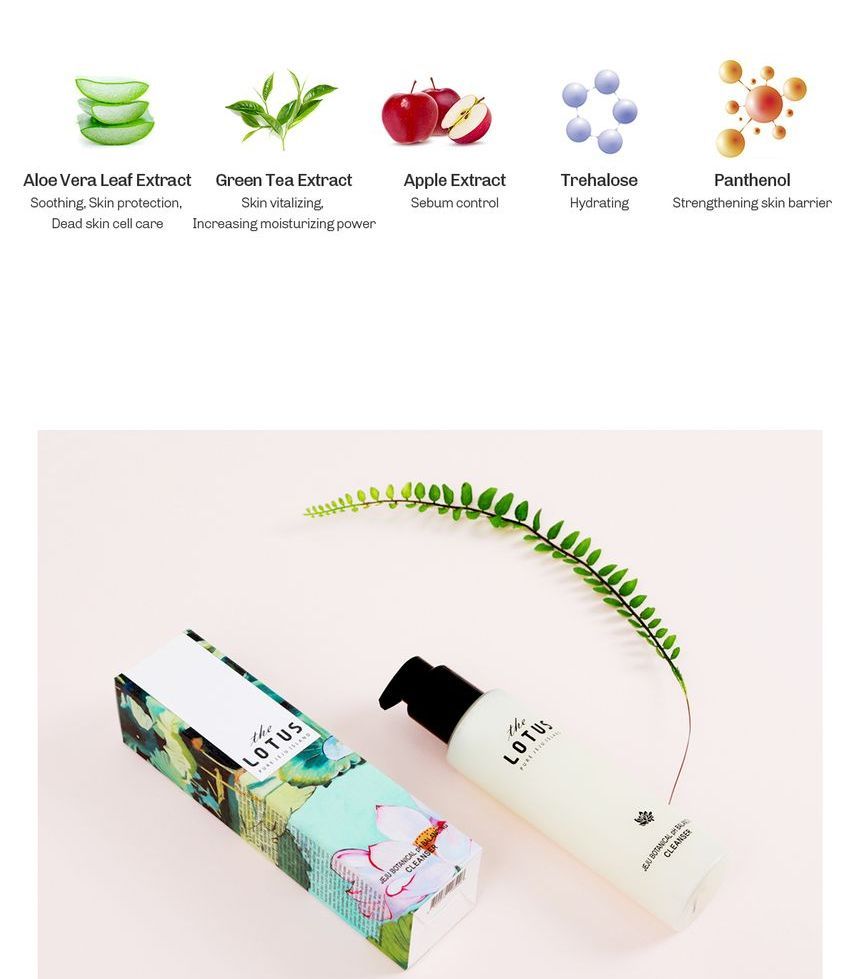 the pure lotus cleanser