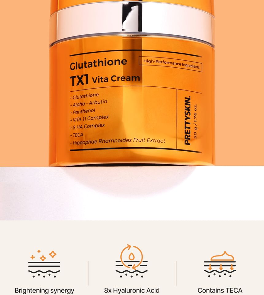 Buy Pretty skin - Glutathione TX1 Vita Cream in Bulk |  AsianBeautyWholesale.com