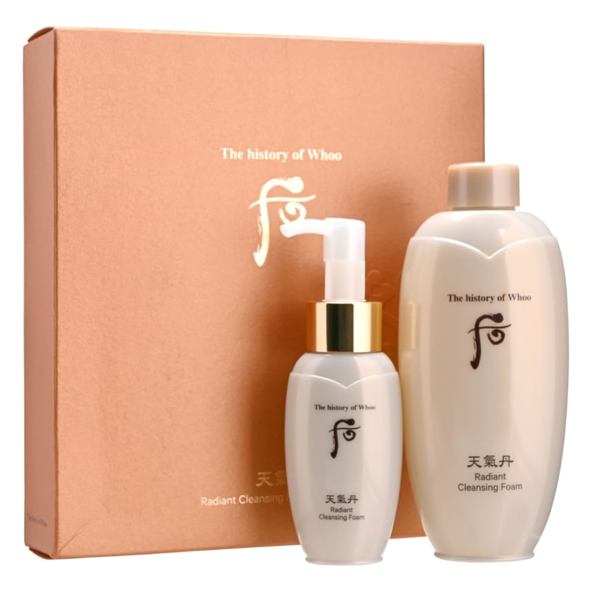Buy THE WHOO - Cheongidan Radiant Cleansing Foam Special Set