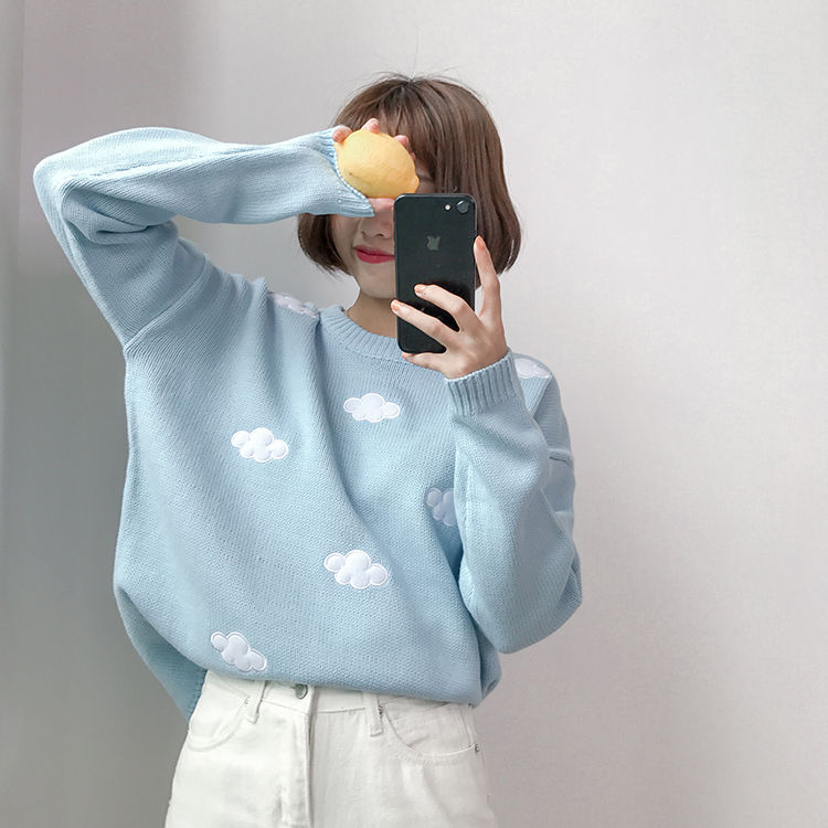 Dute - Cloud Sweater | YesStyle