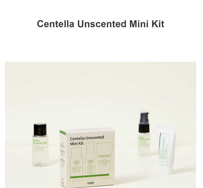 centella unscented mini kit