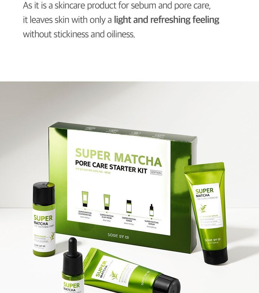 Super Matcha Pore Care Starter Kit