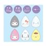 Sanrio Characters Die Cut Series Makeup Finger Powder Puff