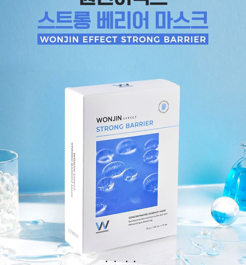 Buy WONJIN EFFECT - Concentrated Essence Mask Set - 3 Types