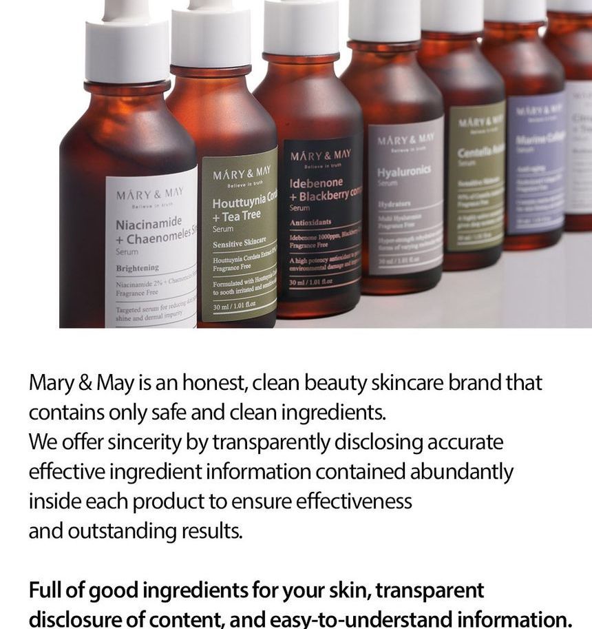 Mary&May Reinigungsschaum Houttuynia Cordata + Teebaum – 150 Ml, Mit Hyaluronsäure