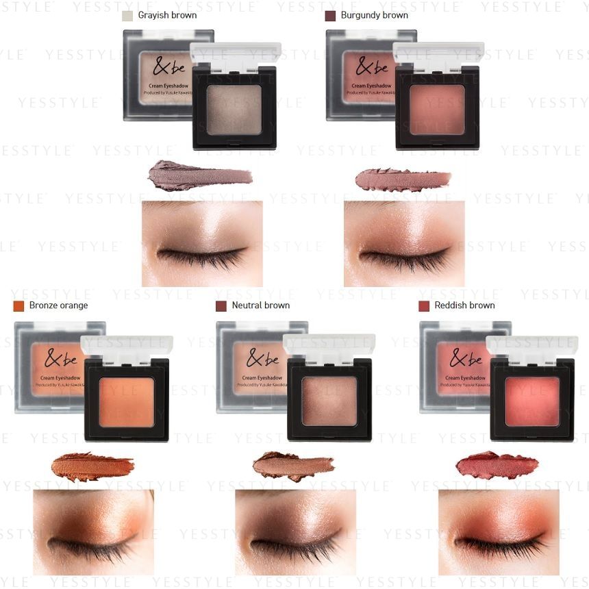 Buy Be Cream Eyeshadow 1 8g 5 Types In Bulk Asianbeautywholesale Com