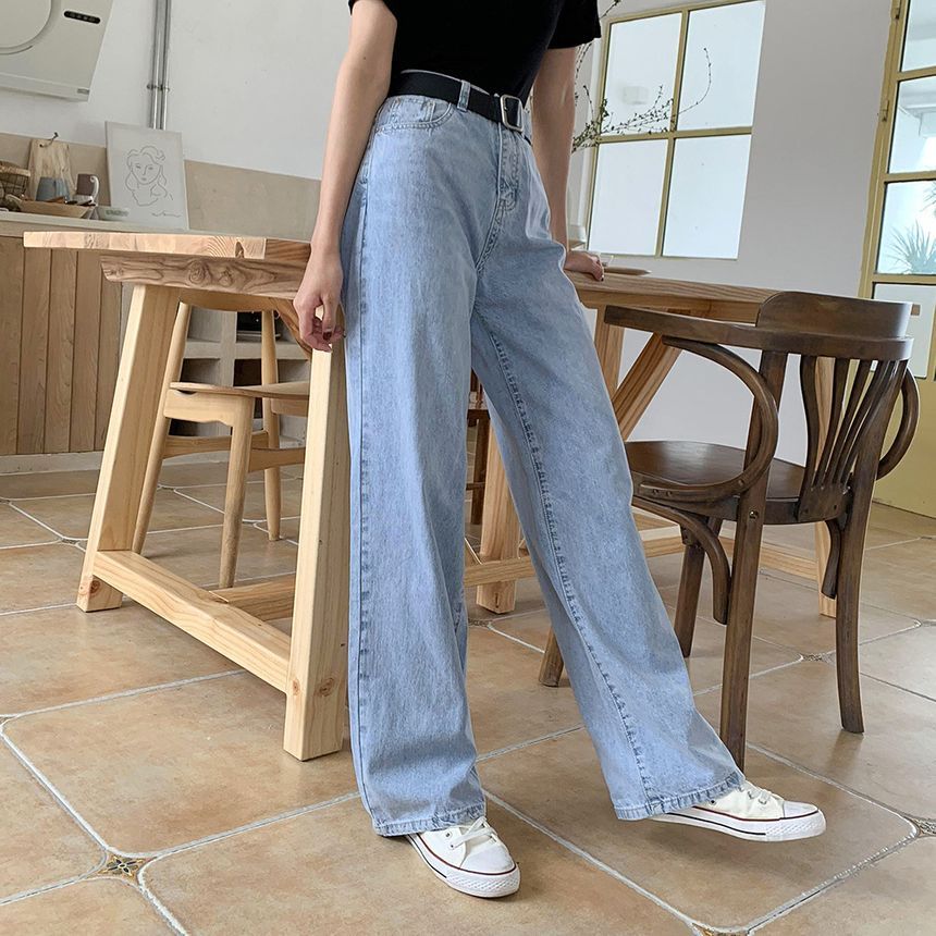 Smooch High-Waist Wide-Leg Jeans | YesStyle