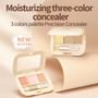 Three-Shades Concealer Palette - 2 Colors