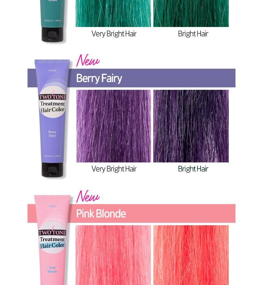 Buy ETUDE - Two Tone Treatment Hair Color - 11 Colors in Bulk |  