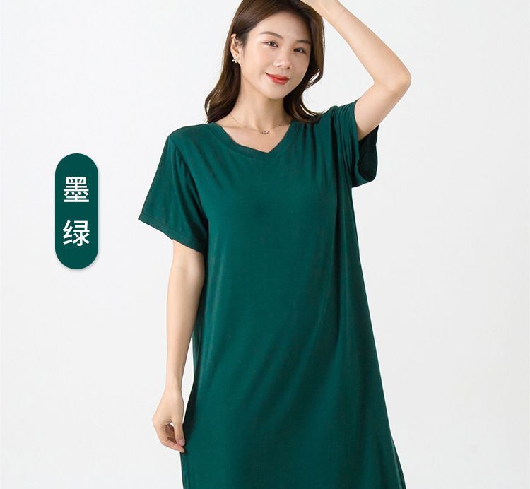 pajama t shirt dress