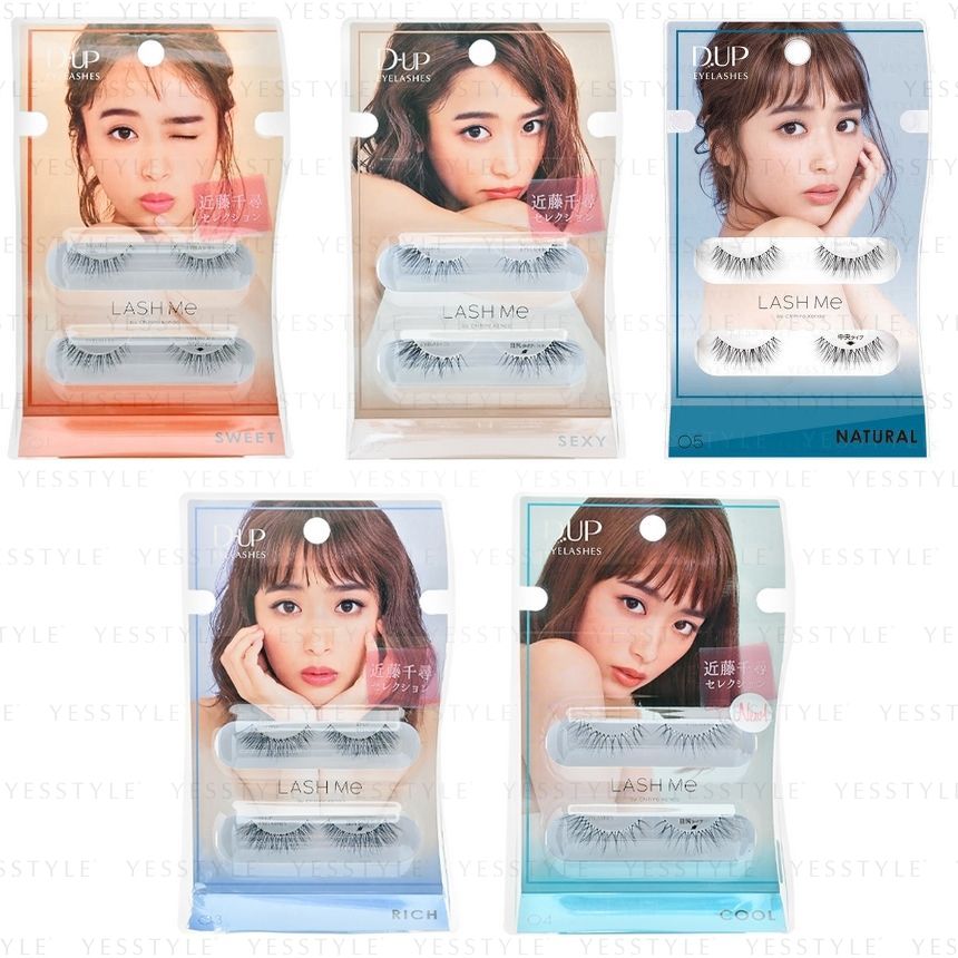 Lash Me Series Eyelashes 2 pairs - 5 Types