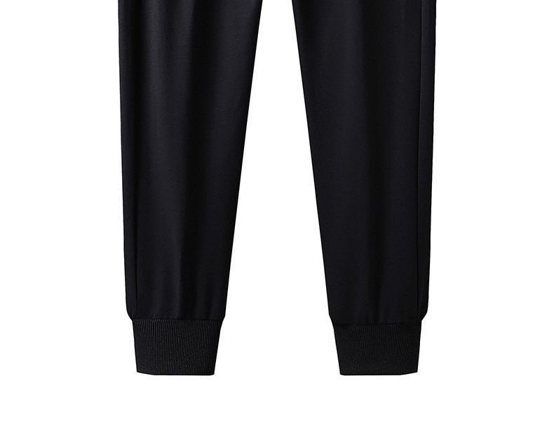 lettering fleece sweatpants