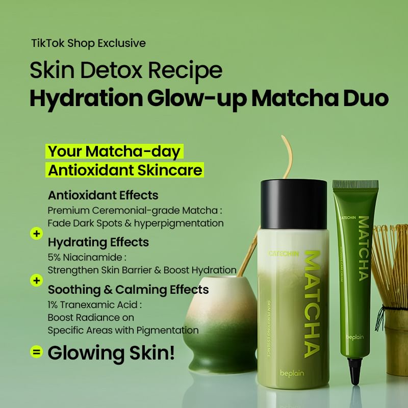 BEPLAIN MATCHA CATECHIN DUO SET
