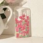 Tulip Transparent Phone Case - iPhone 13 Pro Max / 13 Pro / 13 / 13 mini / 12 Pro Max / 12 Pro / 12 / 12 mini / 11 Pro Max / 11 Pro / 11 / SE / XS Max / XS / XR / X / SE 2 / 8 / 8 Plus / 7 / 7 Plus / 6 / 6 Plus