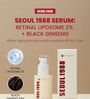 SEOUL 1988 Serum : Retinal Liposome 2% + Black Ginseng