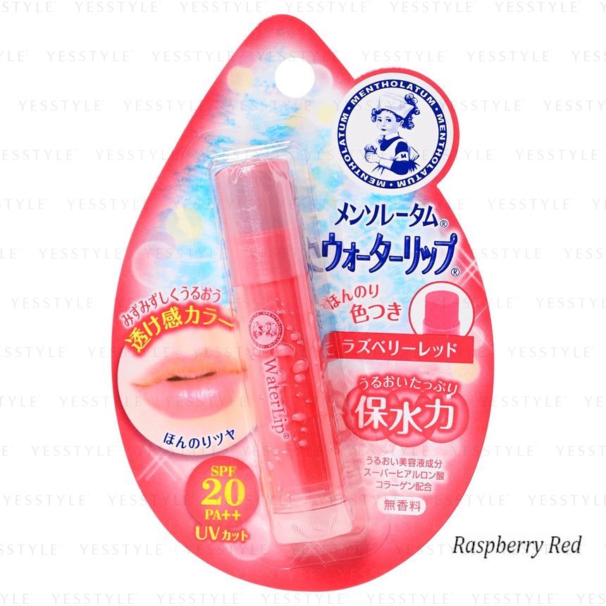 Rohto Mentholatum Water Lip Color Balm SPF 20 PA++ 4.5g - 3 Types ...