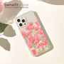 Tulip Transparent Phone Case - iPhone 13 Pro Max / 13 Pro / 13 / 13 mini / 12 Pro Max / 12 Pro / 12 / 12 mini / 11 Pro Max / 11 Pro / 11 / SE / XS Max / XS / XR / X / SE 2 / 8 / 8 Plus / 7 / 7 Plus / 6 / 6 Plus