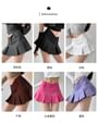 Low-Waist V-Shape Pleated Mini Skirt in 6 Colors