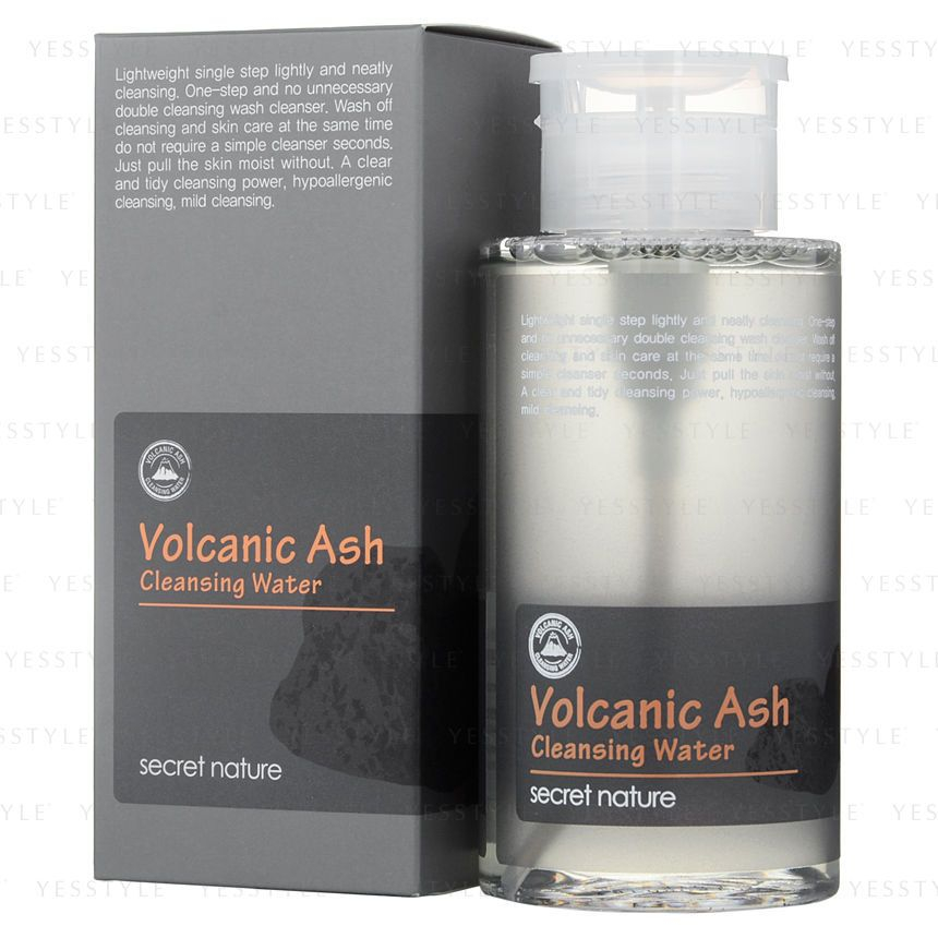 secret nature volcanic ash cleansing foam