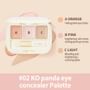 Three-Shades Concealer Palette - 2 Colors